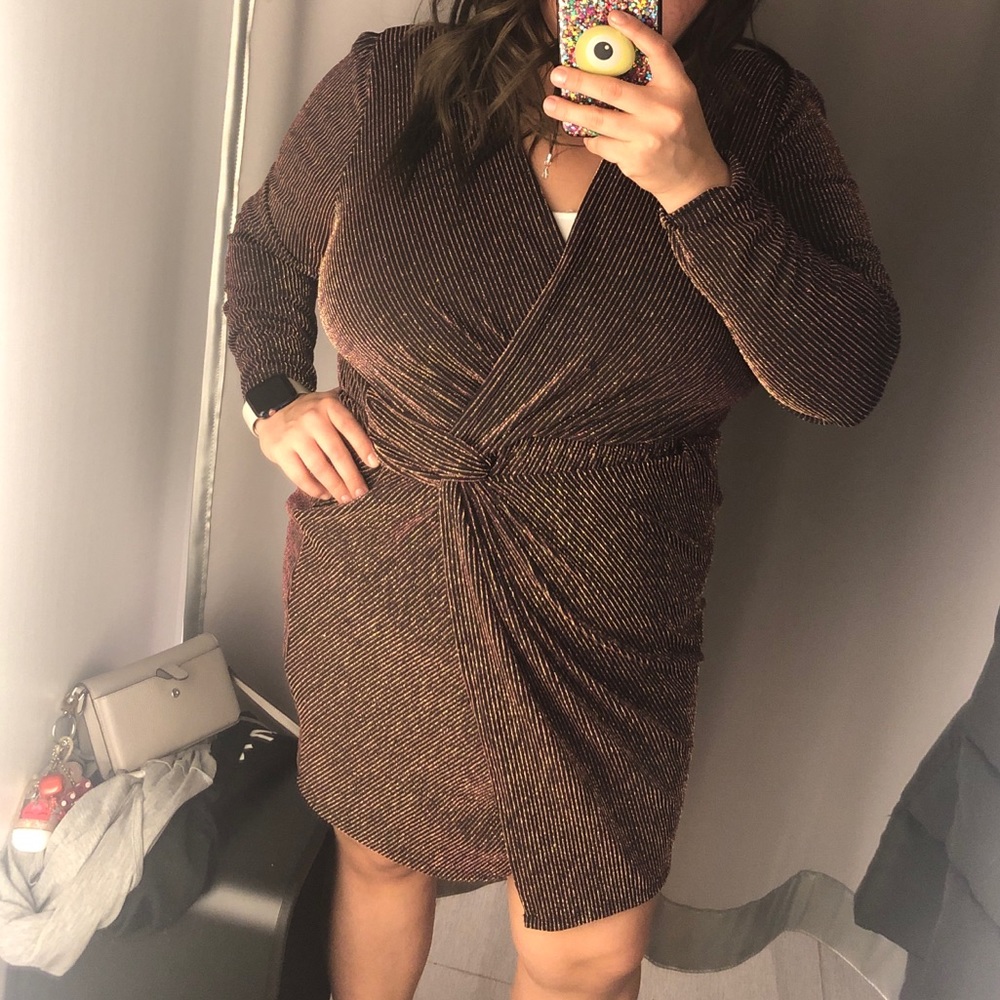 Beautiful gold,purple dress✨